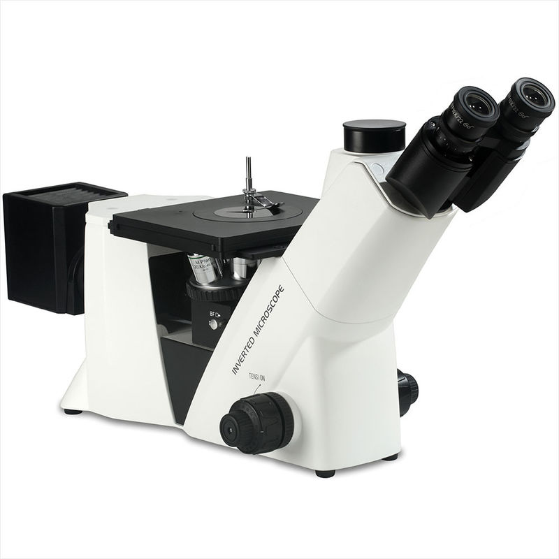 Dark Field Objective Trinocular Inverted Microscope / Optical Metallurgical Microscope